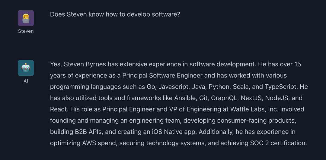 Do I know how to write software?